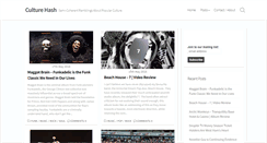 Desktop Screenshot of culturehash.com